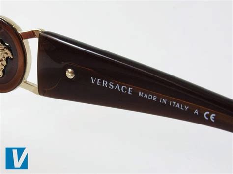 how to spot fake versace glasses|is versus versace real.